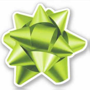 Gift Bow Sticker Olika storlekar Kalk Klistermärken