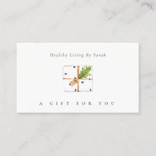 Gift box Gräs Leafy Festive Fauna Gift Certificate Visitkort