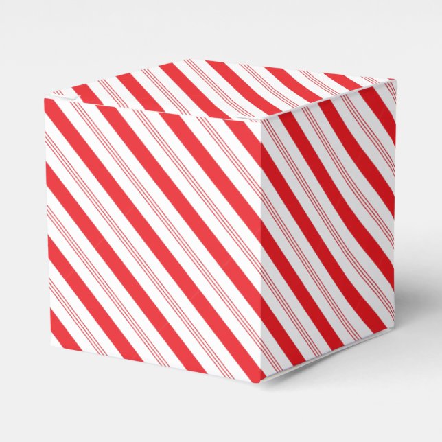 Gift-boxen i Candy cane Presentaskar (Framsidan Sidan)