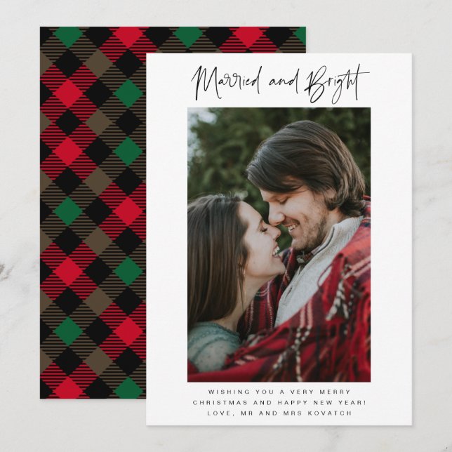 Gift Bright Photo Play Nylyged jul Julkort (Fram/baksida)