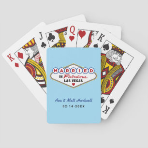 Gift Bröllop i fantastiska Las Vegas med Monogram Casinokort