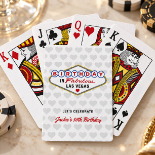 Gift Bröllop i Fantastiska Las Vegas Monogram Kortlek