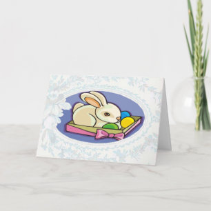 Gift Bunny Påsk-kort Helgkort