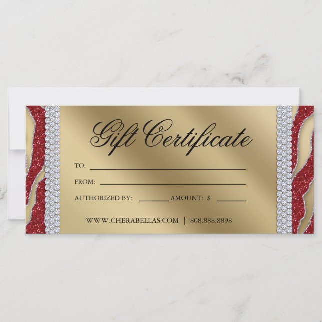 Gift Certificates Tanning Salon Jewelry jul (Framsida)