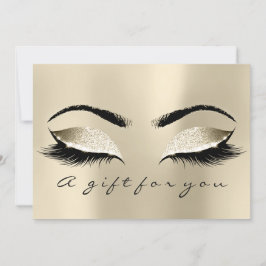 Gift-certifikat Champaigne Lash Beauty Makeup