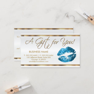 Gift-certifikat Turcos Lipstick Business Rabattkort