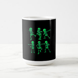 Gift Dance Halloween Dancing Skeletons Dance Gift Kaffemugg