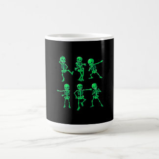 Gift Dance| Halloween Dancing Skeletons Dance Gift Kaffemugg