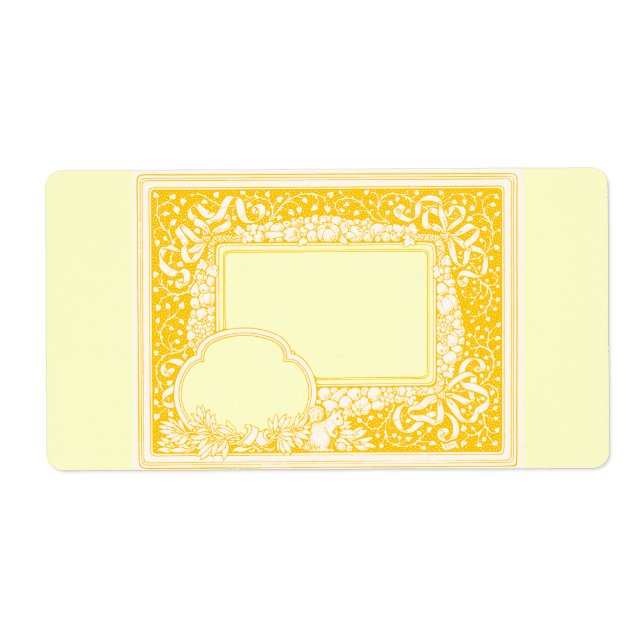 Gift-etiketter för Burk eller .... Fraktsedel (Framsidan)