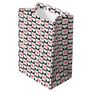 Gift-flagga för markerade hörn