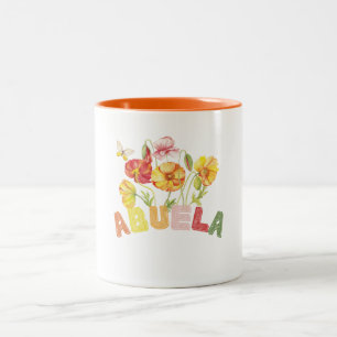 Gift Fof Abuela Abuelita Gift Två-Tonad Mugg