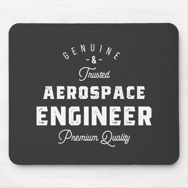 Gift för Aerospace Ingenjör Musmatta (Framsidan)