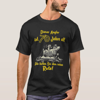 Gift for Anglers - 70 år gammal T Shirt