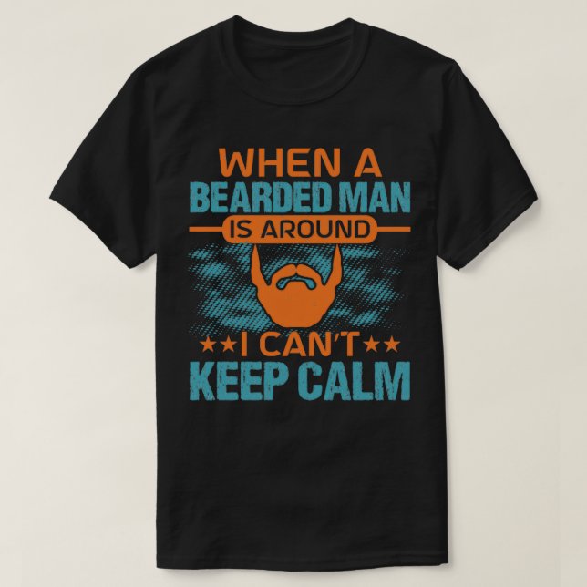 Gift för Beard Bearer och Barber 2 T Shirt (Design framsida)