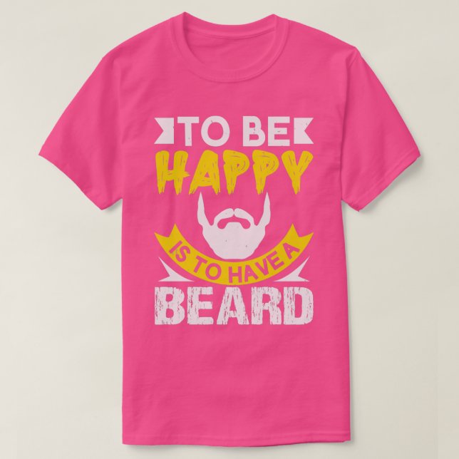 Gift för Beard Bearer och Barber 43 T Shirt (Design framsida)