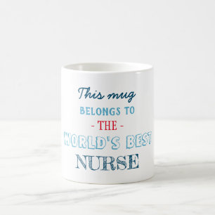 Gift for best Nurse Kaffemugg