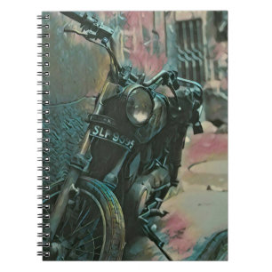 Gift för biker anteckningsbok