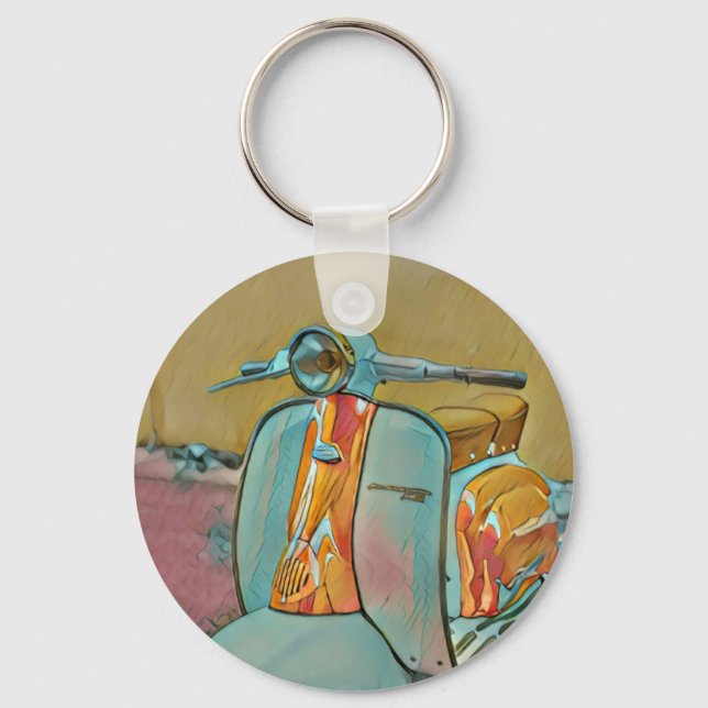 Gift för biker nyckelring (Framsida)