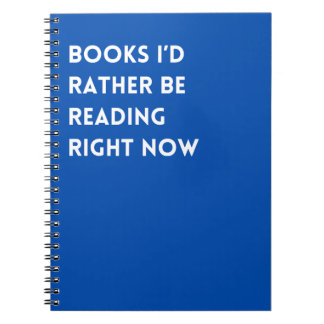 Gift For Booklovers Anteckningsbok