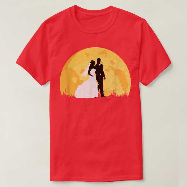 Gift för Bride 251 T Shirt (Design framsida)