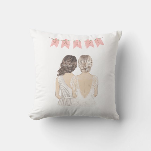 Gift for bride kudde (Framsida)