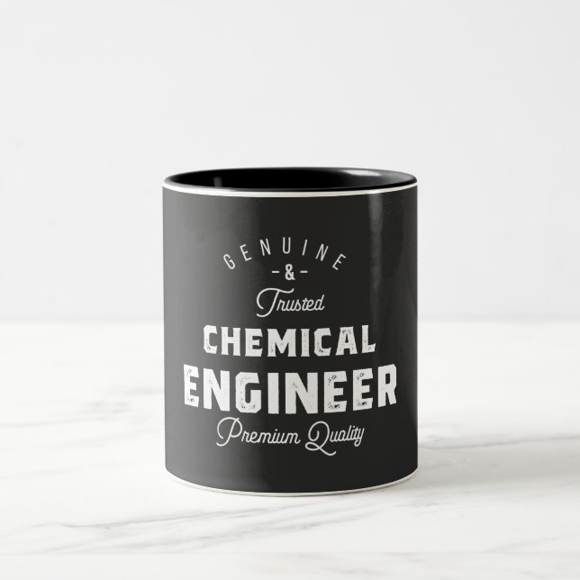 Gift for Chemical Engineer Två-Tonad Mugg (Center)