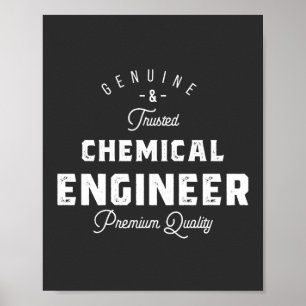 Gift for Chemical Ingenjör Poster