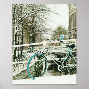 Gift för cykling i älskare poster