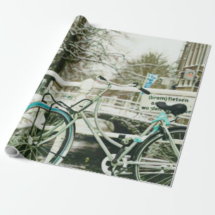 Gift för cykling i älskare presentpapper