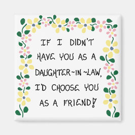 Gift for Daughter-in-Law - Quote Magnet