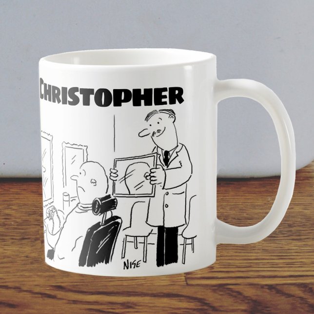 Gift för en Barber eller Hairdresser med tillsatt  Kaffemugg (Skapare uppladdad)