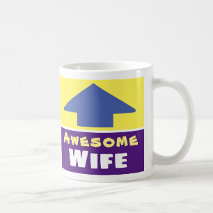 Gift för en Fantastisk-fru Kaffemugg