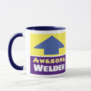 Gift för en Fantastisk Welder Mugg