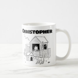 Gift för en Garden Shed Manufacturers med Namn Kaffemugg