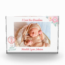 Gift för farmor, nyfödd farmor