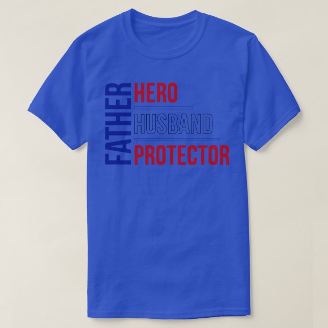 Gift för Fars dag T Shirt (Design framsida)
