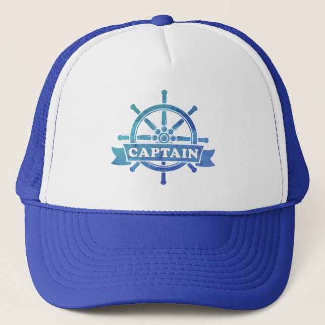 Gift for Fishing Boat Kapten Hat Keps (Framsida)