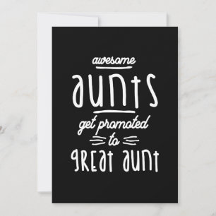 Gift för första gången Underbara Moster - Underbar Tack Kort