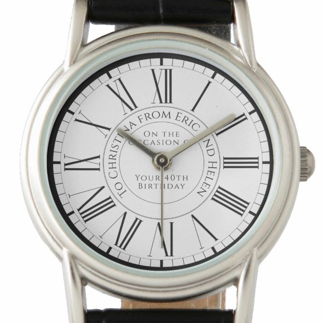 Gift för Friend på hennes födelsedagsbevakning Armbandsur (Skapare uppladdad)