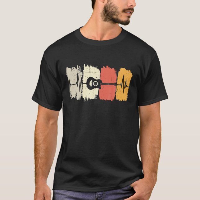 Gift för gitarspelare t shirt (Framsida)