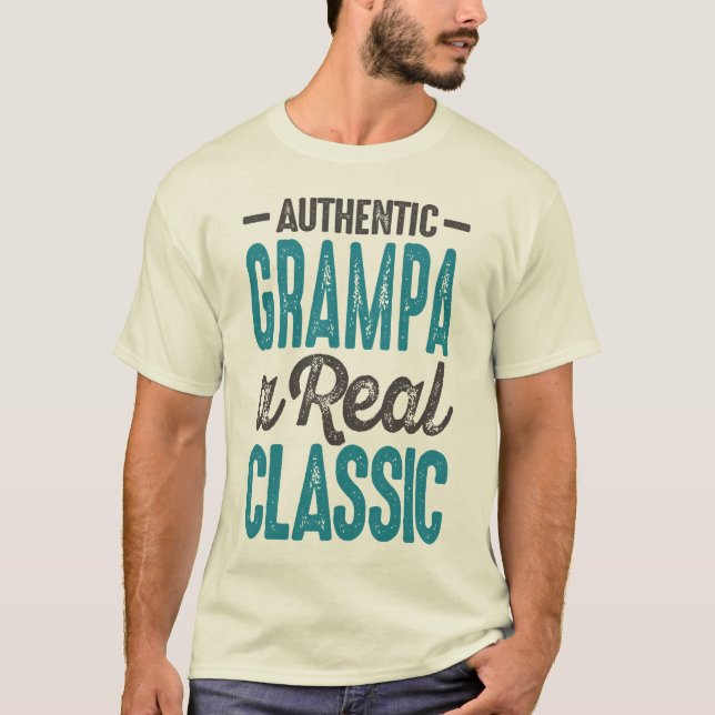 Gift for Grampa T Shirt (Framsida)