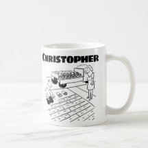 Gift för Gräsmatta Turf Lagrar med Namn-kaffe Mugg