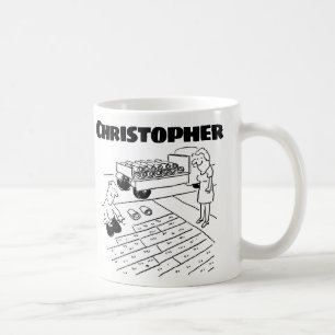 Gift för Gräsmatta Turf Lagrar med Namn-kaffe Mugg