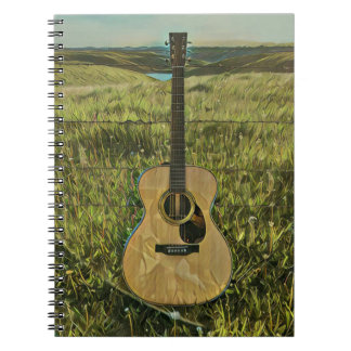Gift för guitaristisk pojkvän anteckningsbok