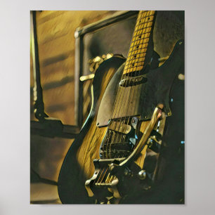 Gift för guitaristisk pojkvän poster