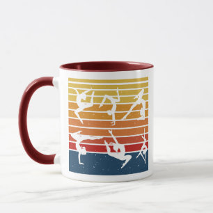 GIFT FÖR GYMNASTIC ÄLSKARE GYMNAST MUGG
