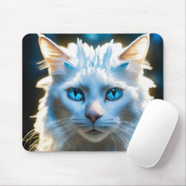 Gift för Haronns moderna CuteCat Grid-musmatta Musmatta