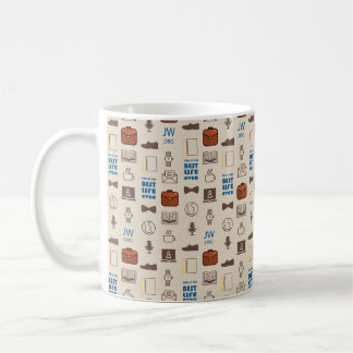 Gift för JW-bröder och JW är det bästa livet någon Kaffemugg
