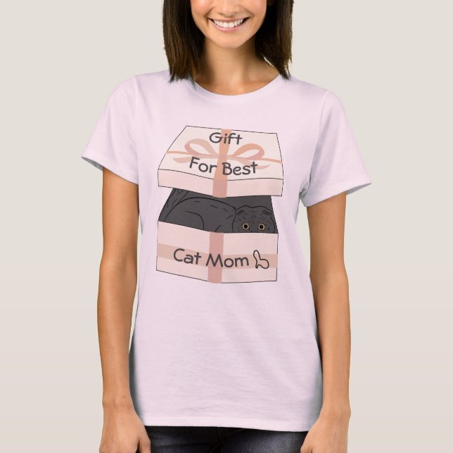 Gift för Kat Mamma Women's T Shirt (Framsida)