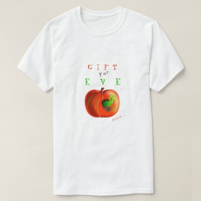 Gift for Kväll - Paradise Apple - from Adam - Lusn T Shirt (Design framsida)